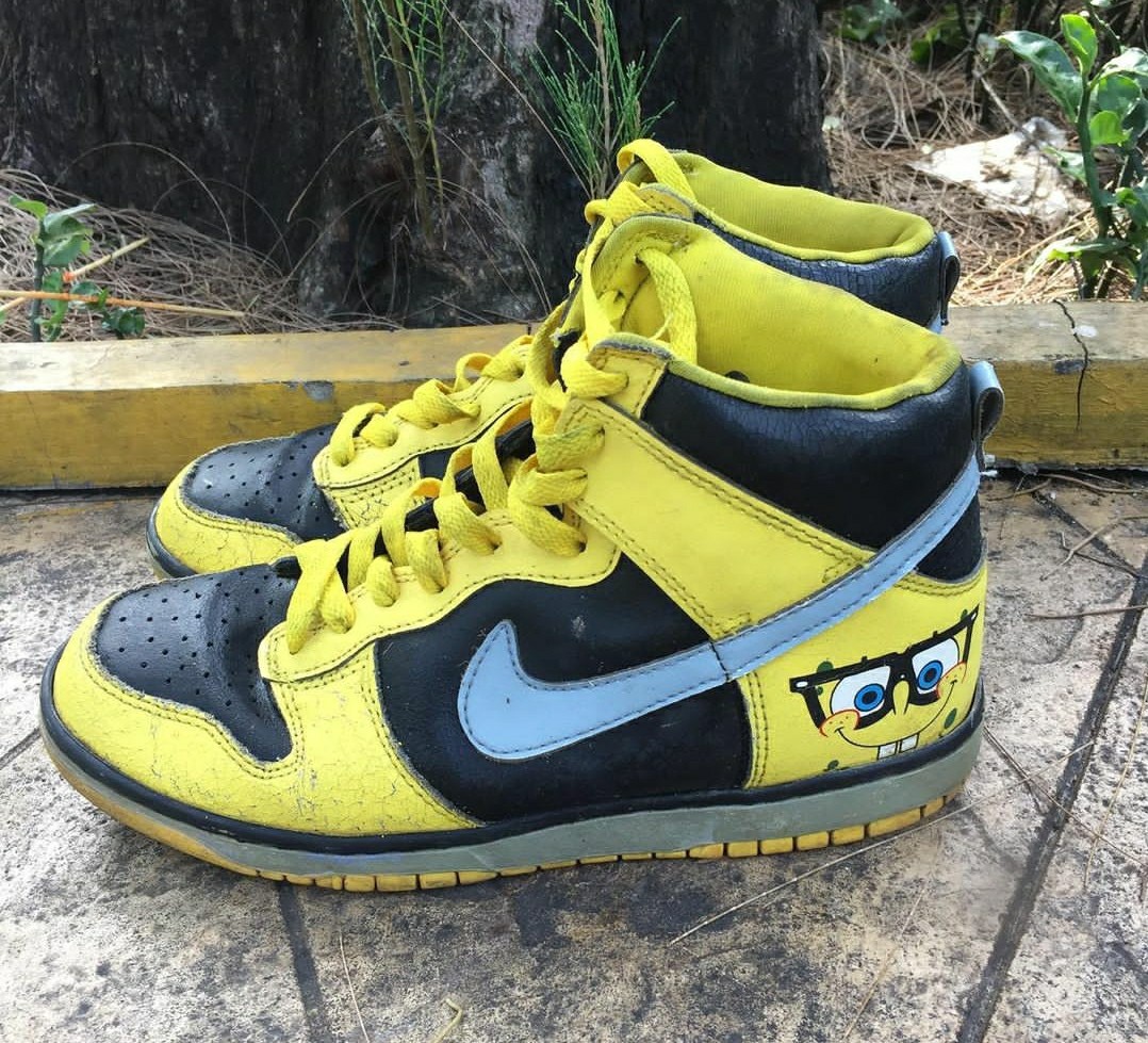 nike spongebob shoes mens