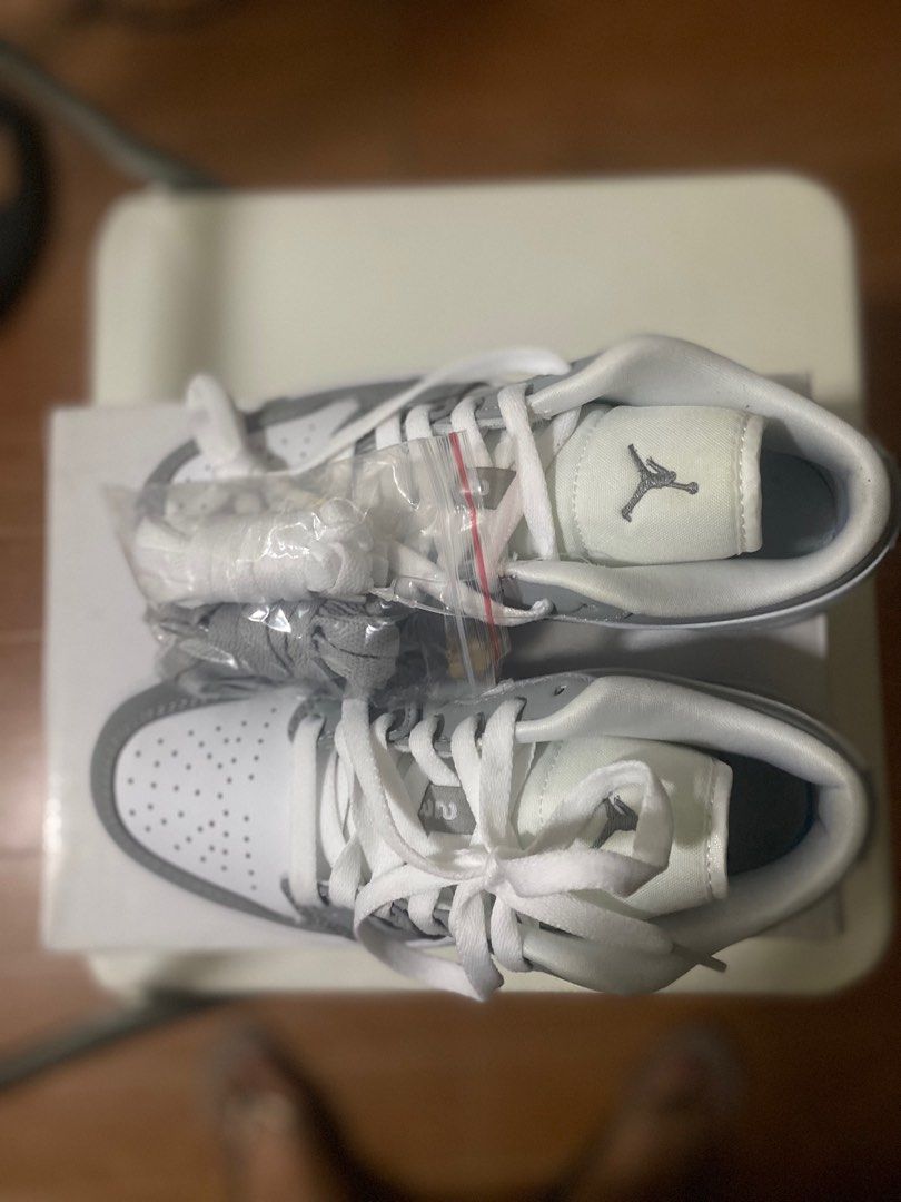 Jordan gray shoes deals