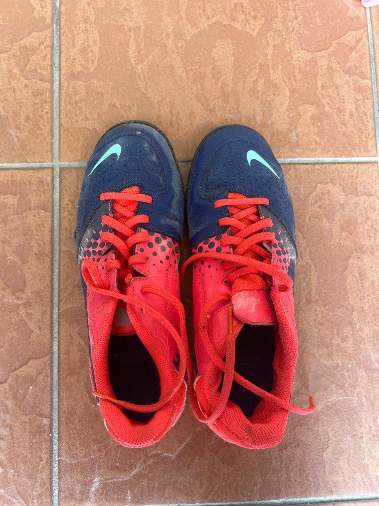 Neon blue nike shoes hotsell