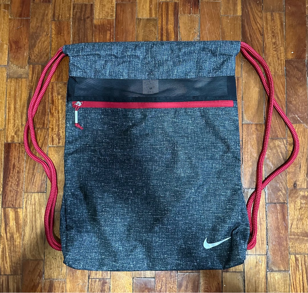 Nike String Bag - Red, Men's Fashion, Bags, Backpacks on Carousell