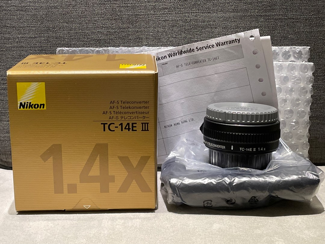 Nikon TC-1.4E III TC 1.4x TC 1.4E, 攝影器材, 相機- Carousell
