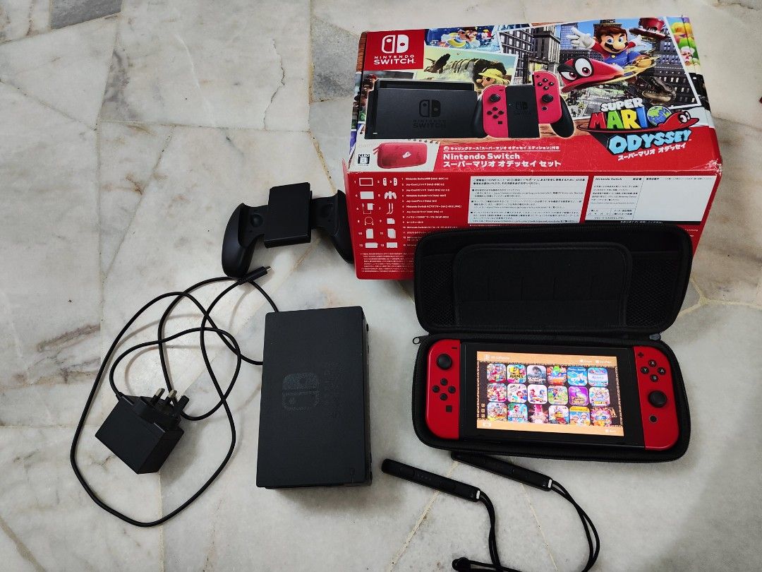 Nintendo switch v1 jailbreak 128gb dual mode, Video Gaming, Video Game