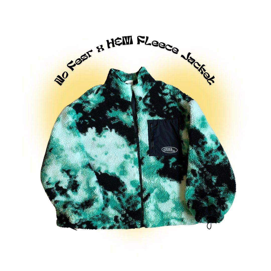 H and sales m fleece jacket