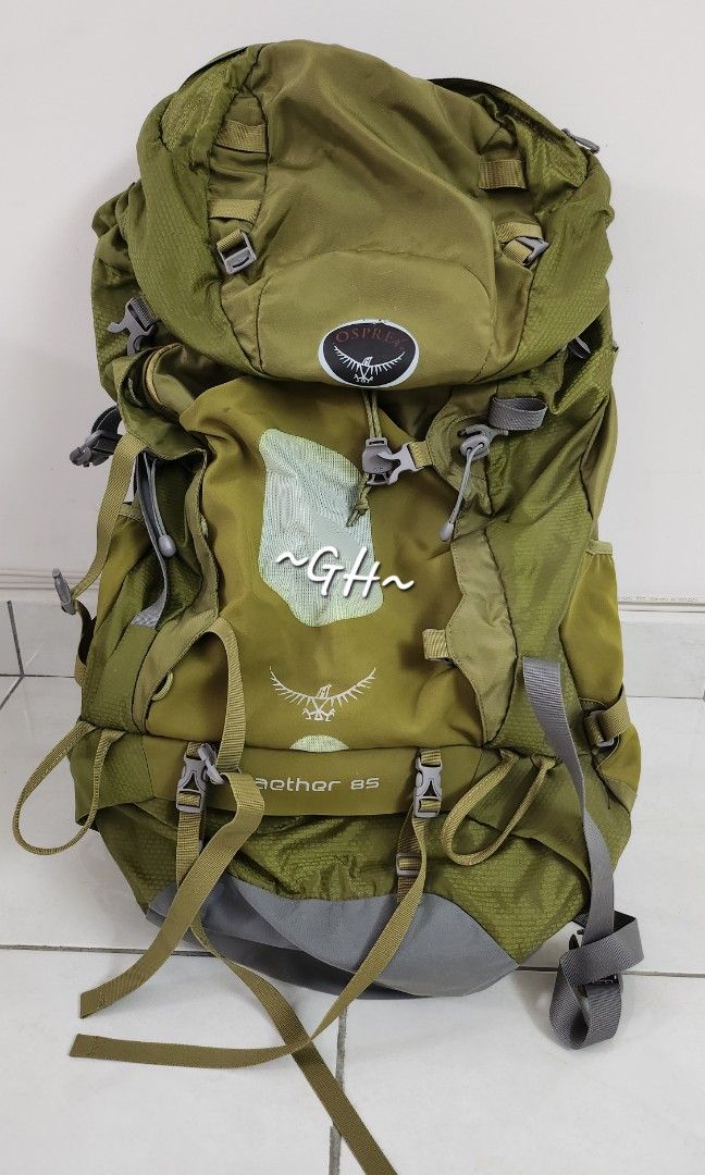 Osprey Aether 85 Backpacking Mountaineering pack Men s Fashion