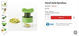 OXO Hand-Held Spiralizer