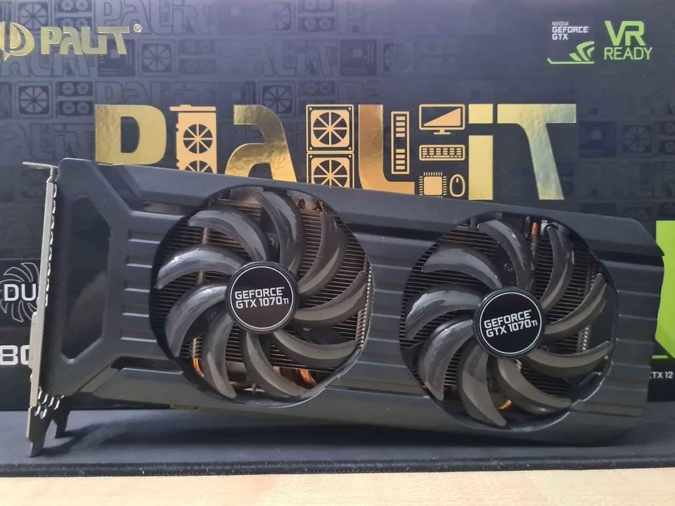 NVIDIA Palit GeForce GTX1070Ti 8GB Dual グラフィックボード - パーツ