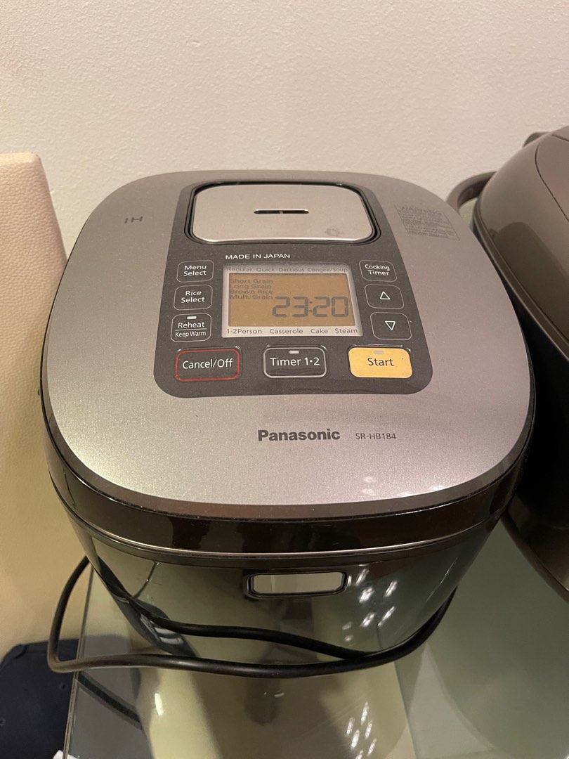 Panasonic SRHB184 1.8L IH Rice Cooker Made in Japan, TV & Home