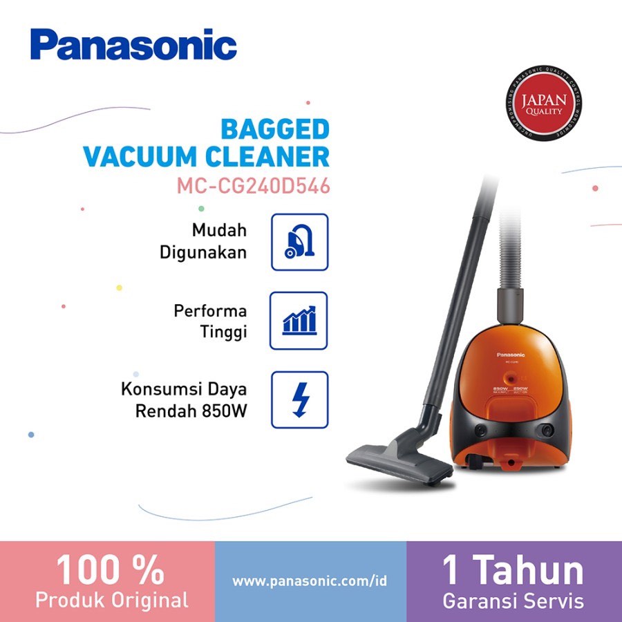 Panasonic Vacuum Cleaner, TV & Home Appliances, Vacuum Cleaner