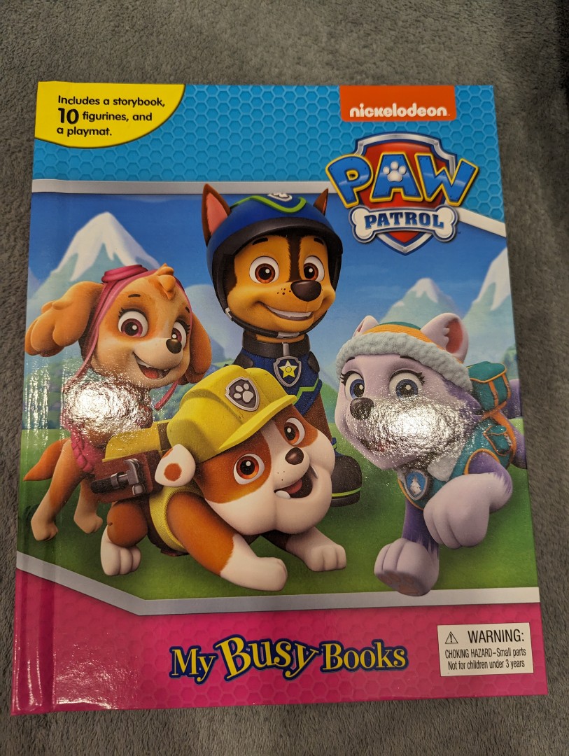 Paw patrol busy book, Babies & Kids, Infant Playtime on Carousell