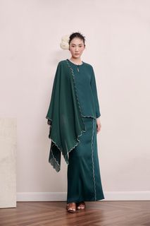 Petra RTW Lana Scallop Emerald Green