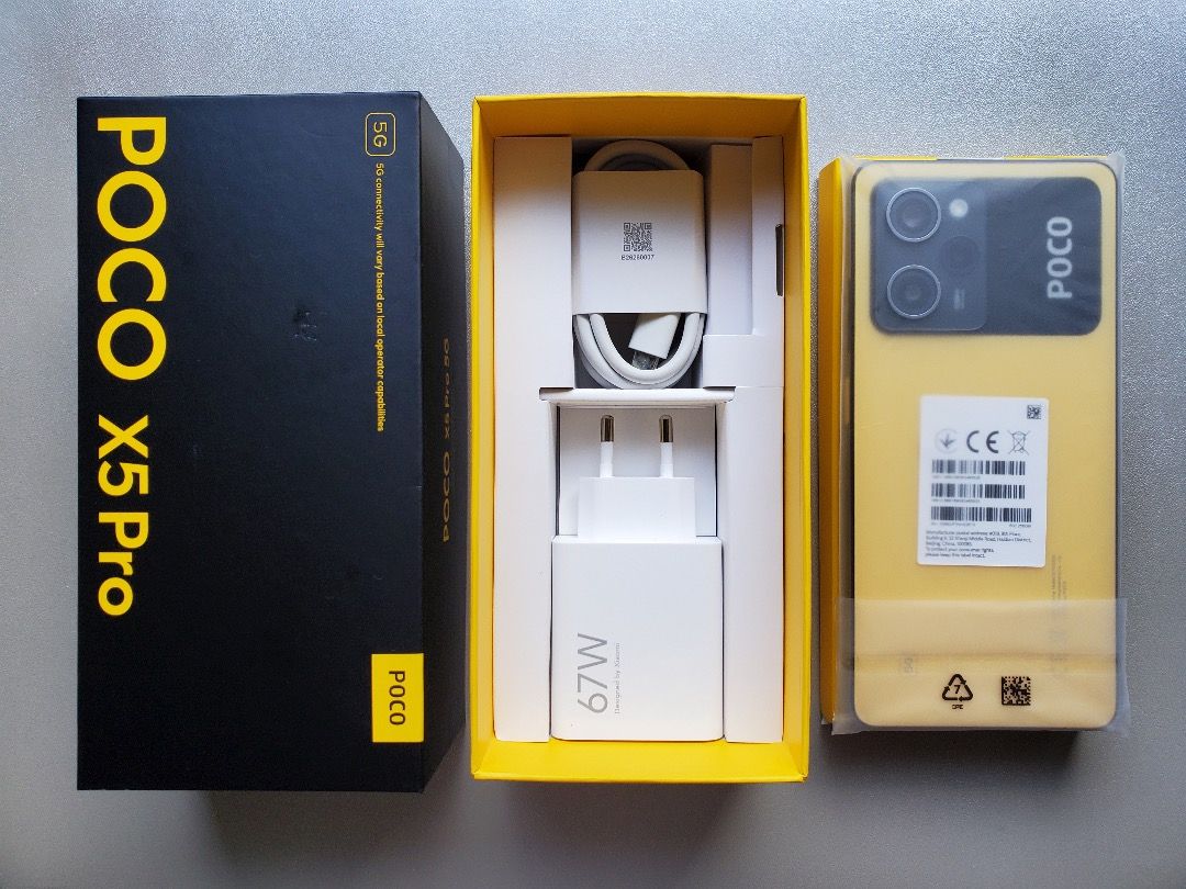 Poco X5 Pro 5G 8/256 NTC Approved Complete with Receipt Yellow, Mobile ...