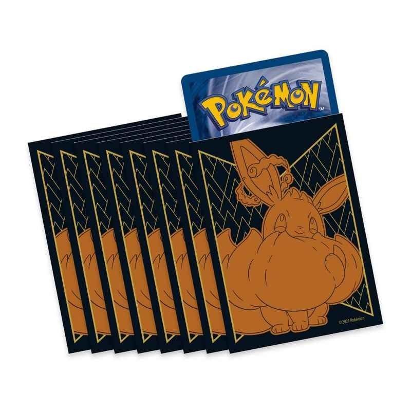 evolving skies card sleeves (65 Count) BandRPulls ShieldEvolving Skies booster packs 65 card sleeves featuring Eevees Evolutions 45 Pokmon TCG Energy cards A players guide to the Sword Pokemon Cards Pokemon TCG Elite