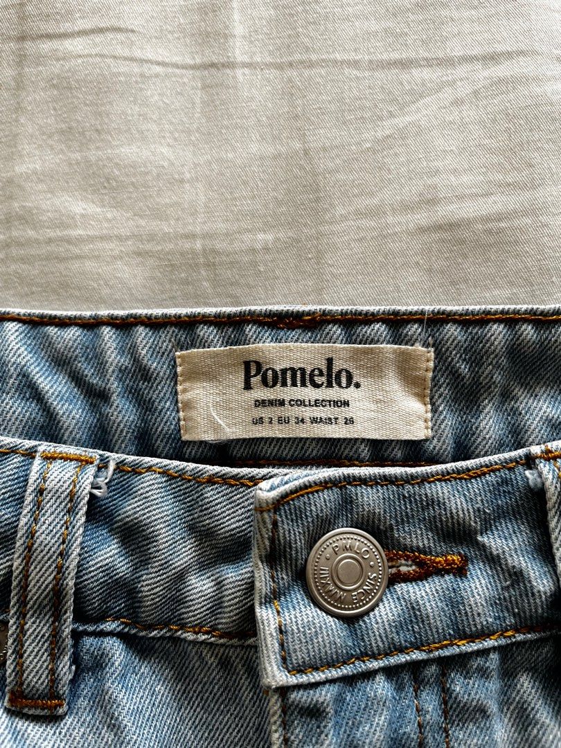 Pomelo denim skirt, Women's Fashion, Bottoms, Skirts on Carousell