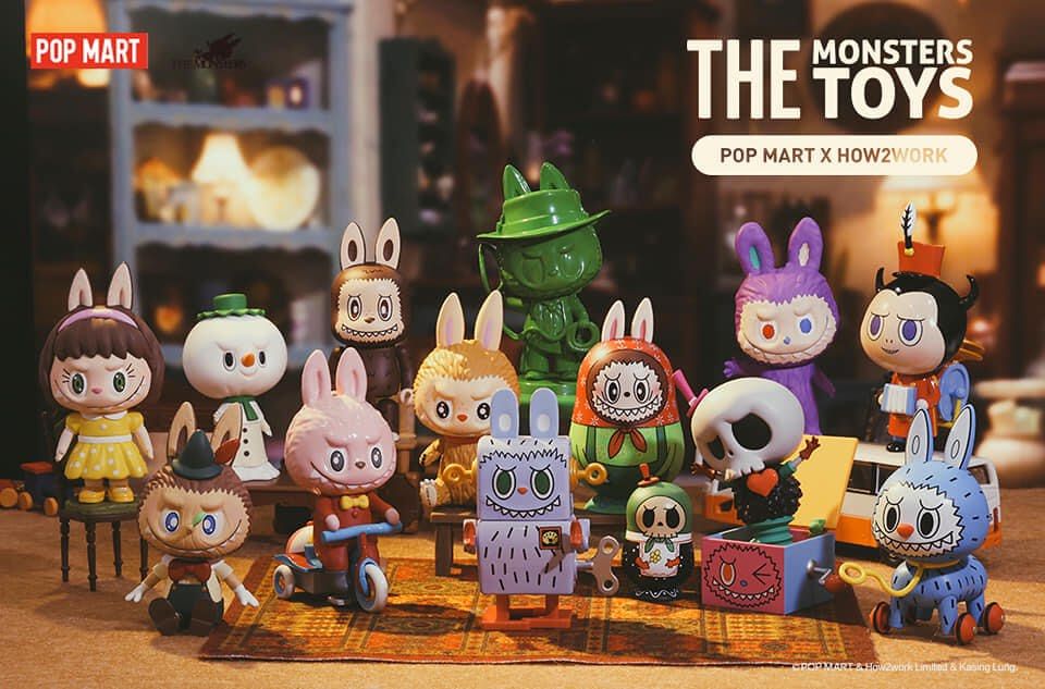 Pop Mart x How2work - Labubu The Monsters Toys, Hobbies & Toys ...