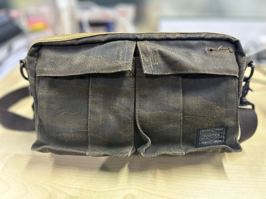 Authentic Porter Yoshida 70th Anniversary Shoulder Bag Love