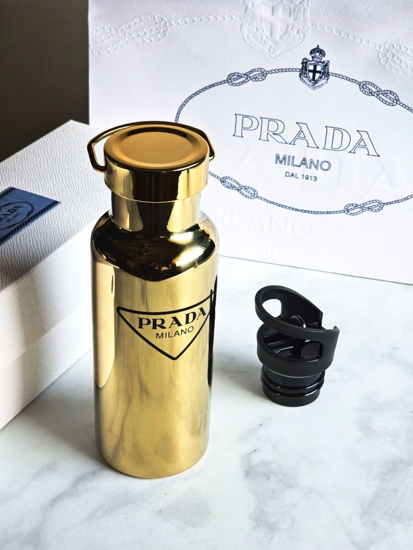 Prada 500mL Stainless Steel Water Bottle - Yellow Tech & Travel, Decor &  Accessories - PRA487835