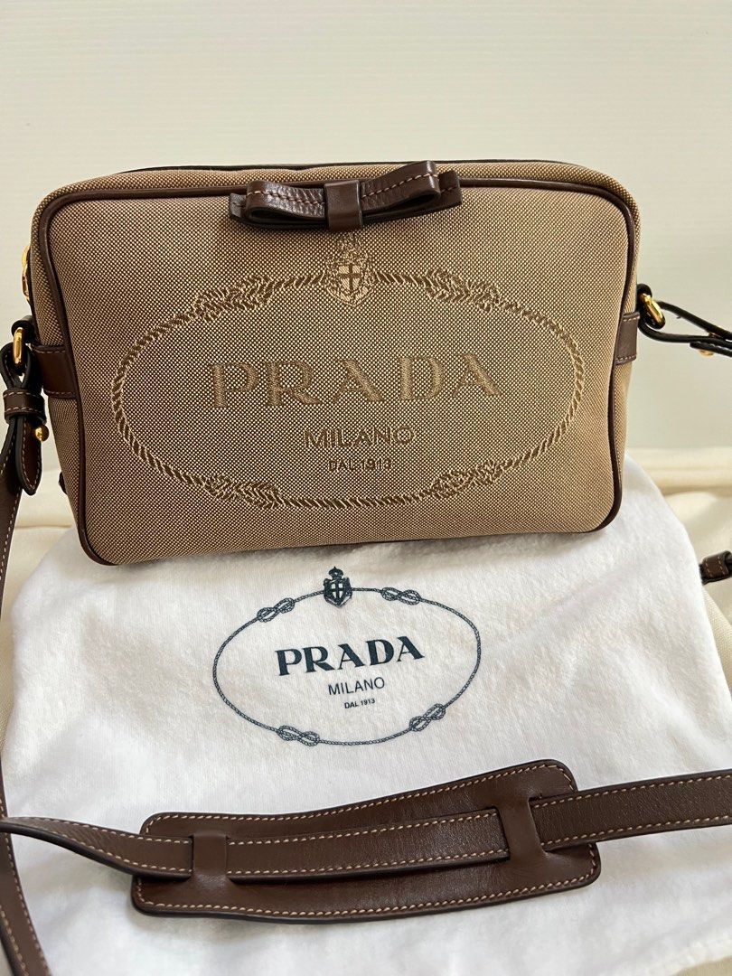 Prada Canvas Sling Bag