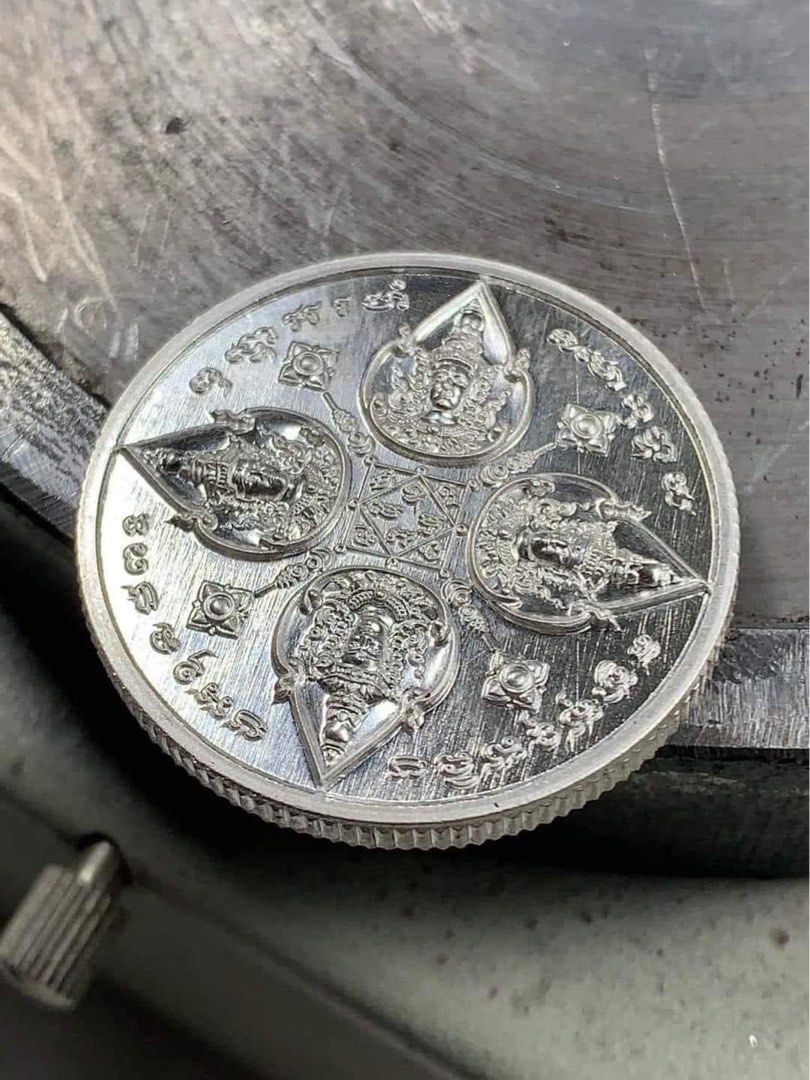 PREORDER) Phra phrom 168 full silver and mass at the back, Hobbies & Toys,  Religious Items on Carousell