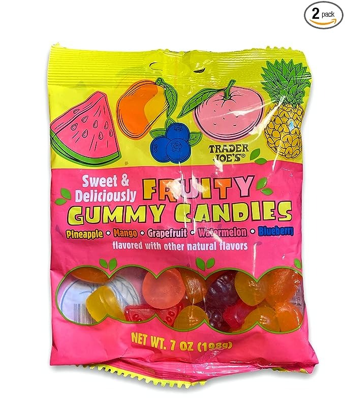 (PreOrder) Trader Joe's Fruit and Gummy Candies (198g), Food & Drinks