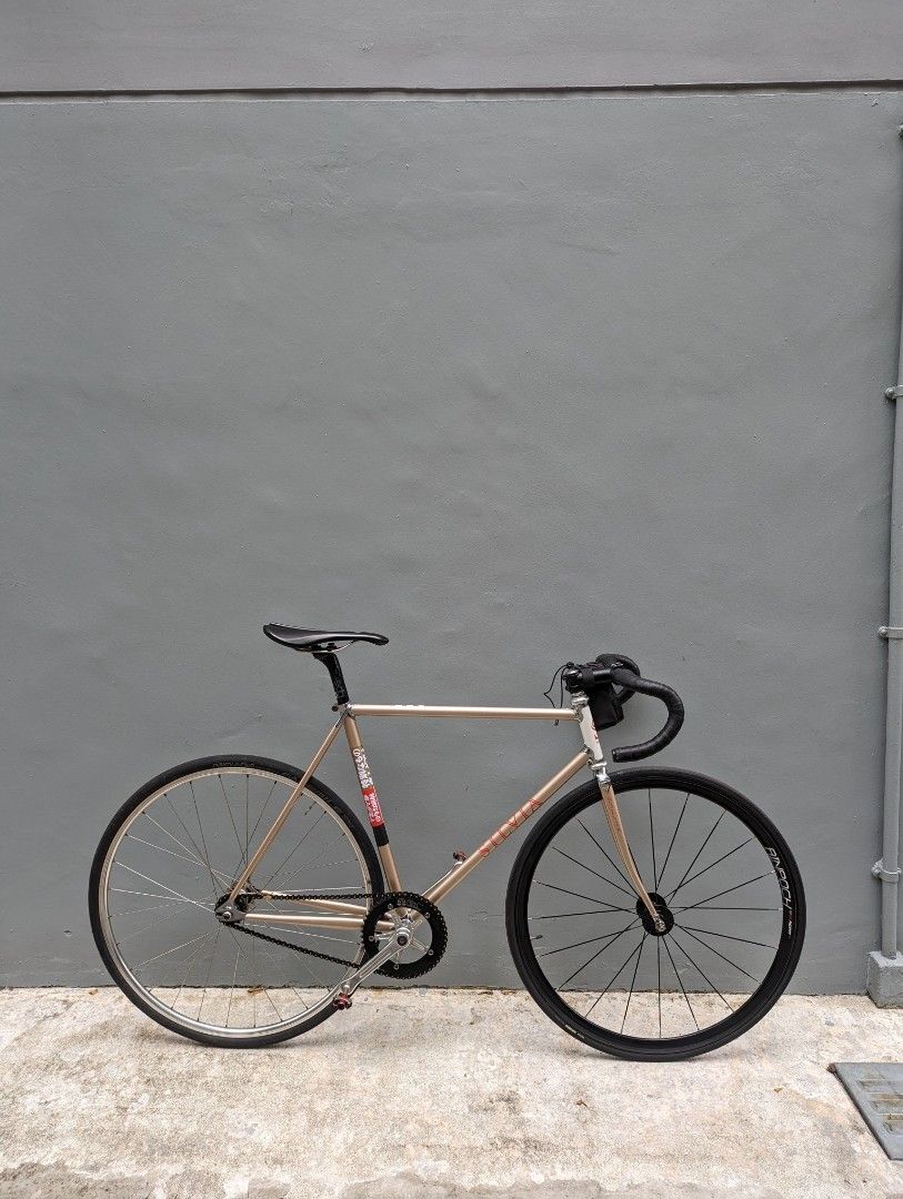 Proud Cat lugged steel fixed gear Sports Equipment Bicycles