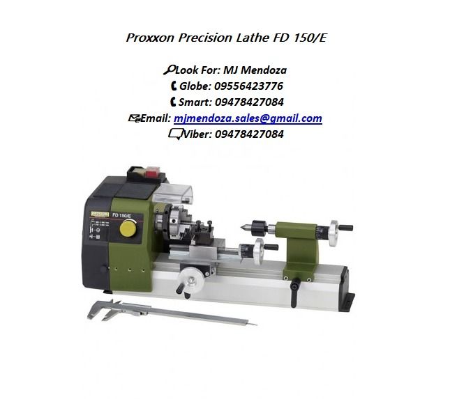 Proxxon Precision Lathe FD 150/E, Commercial & Industrial, Industrial ...