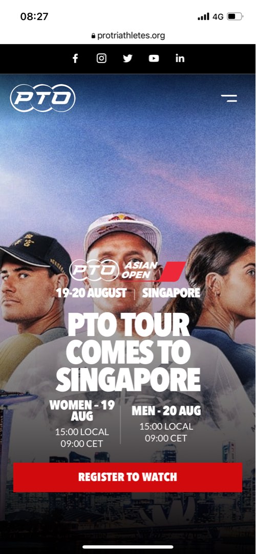 PTO Asia Open 19/8 (Sat) to 20/8 (Sun), Tickets & Vouchers, Event