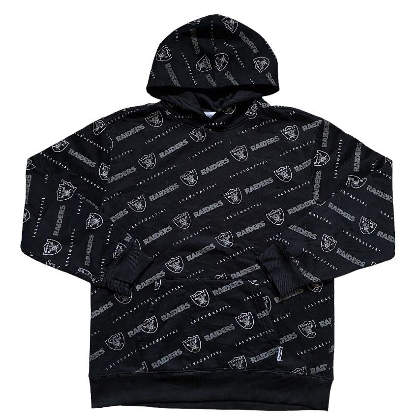 NFL x Starter Raiders Hoodie, Men's Fashion, Coats, Jackets and Outerwear  on Carousell