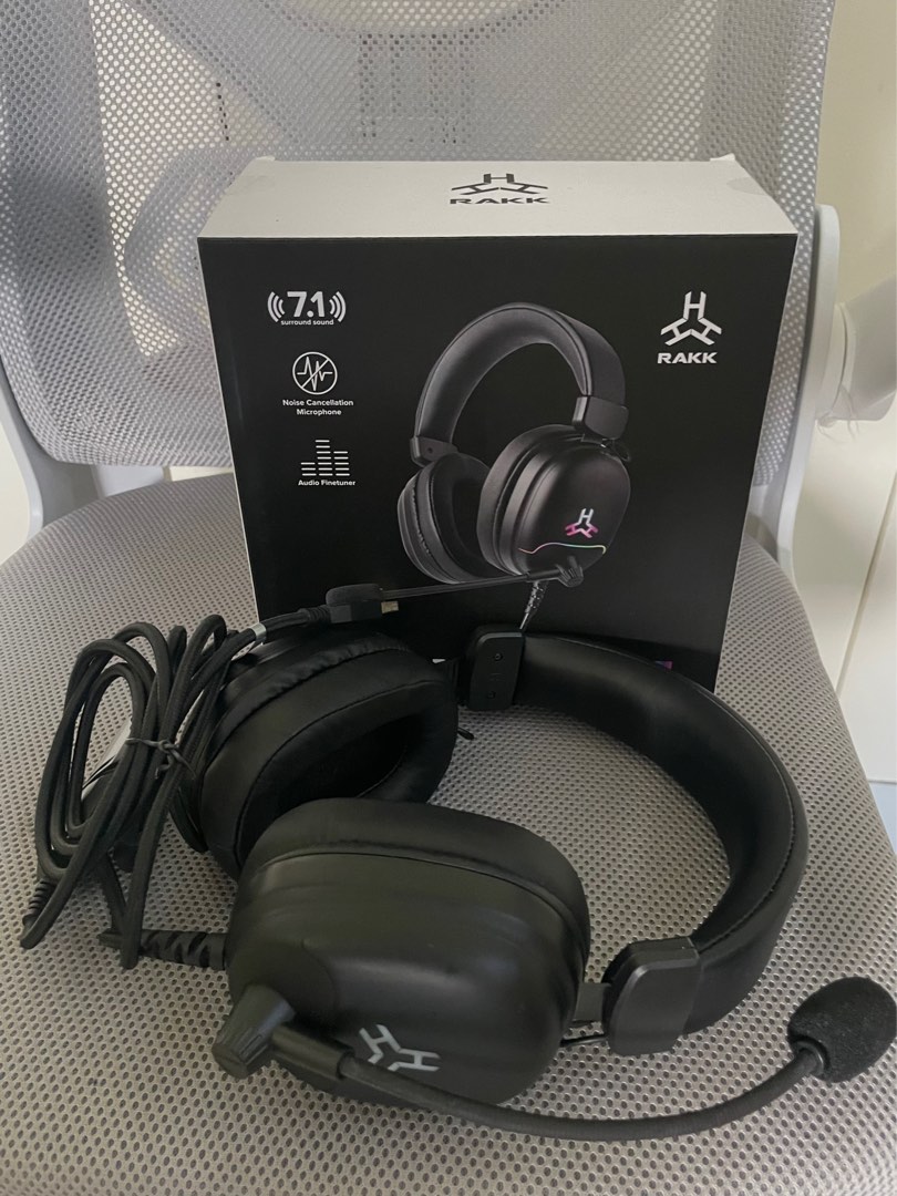 Pro Gaming Headset Usb Daguob Pro Headset Rakk Daguob Illuminated