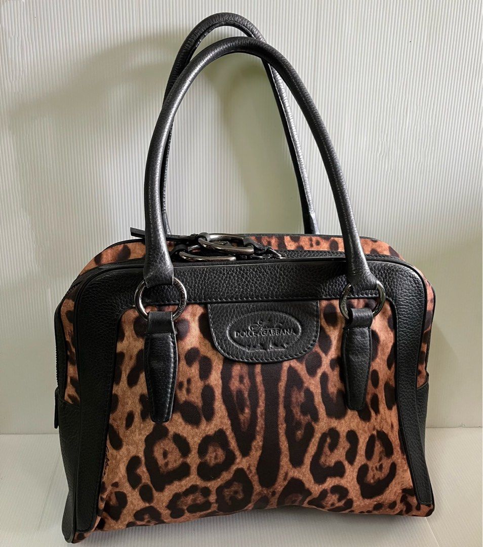 D&g leopard bag discount