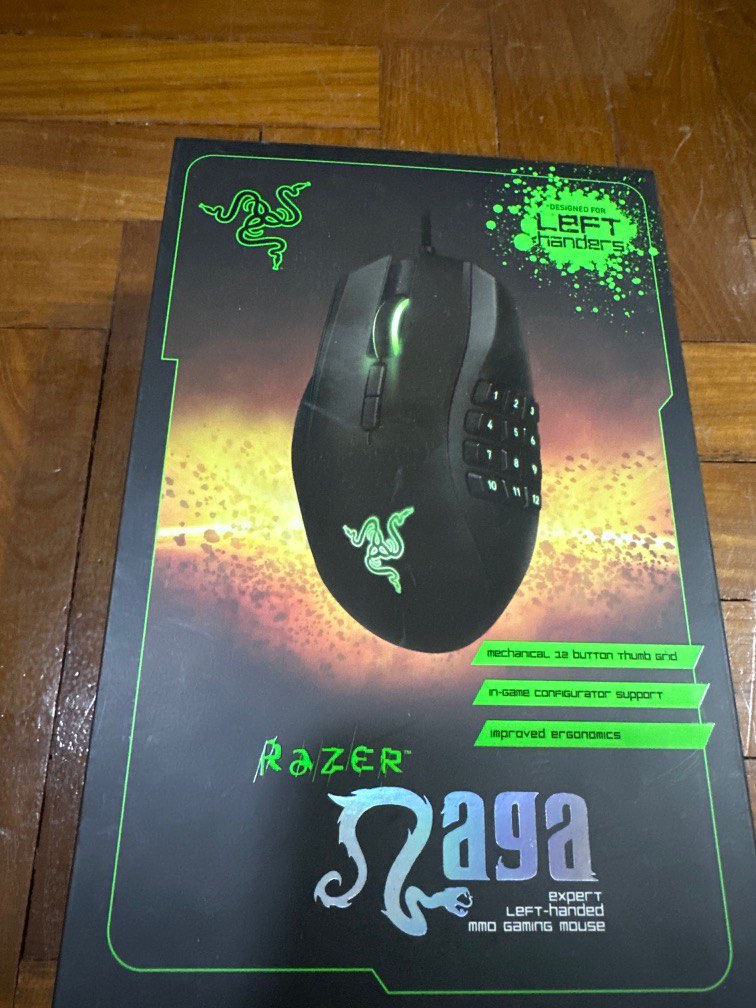 Razer Naga Left-Handed Edition Ergonomic MMO Gaming Mouse