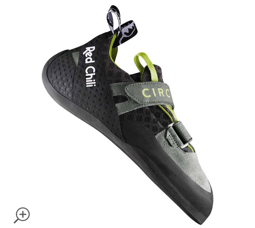 US8 Black diamond climbing shoes LV, Sports Equipment, Other Sports  Equipment and Supplies on Carousell