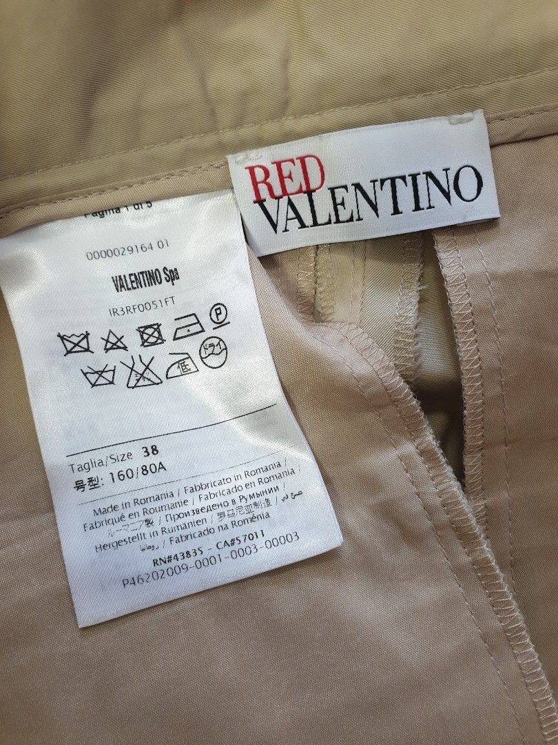 Red Valentino Skort Shorts Luxury Designer Brand Women s Fashion