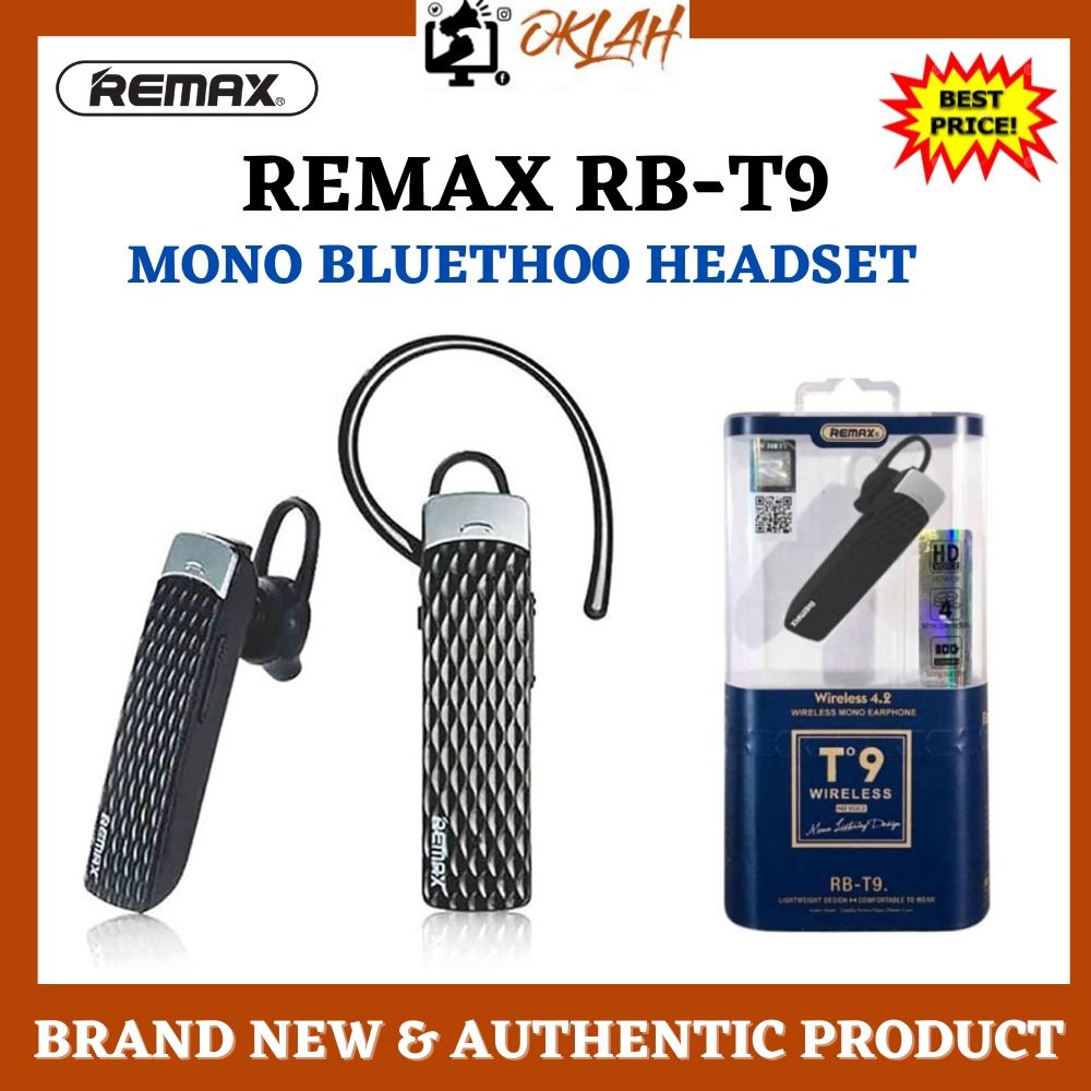 Remax t9 2025 bluetooth headset price