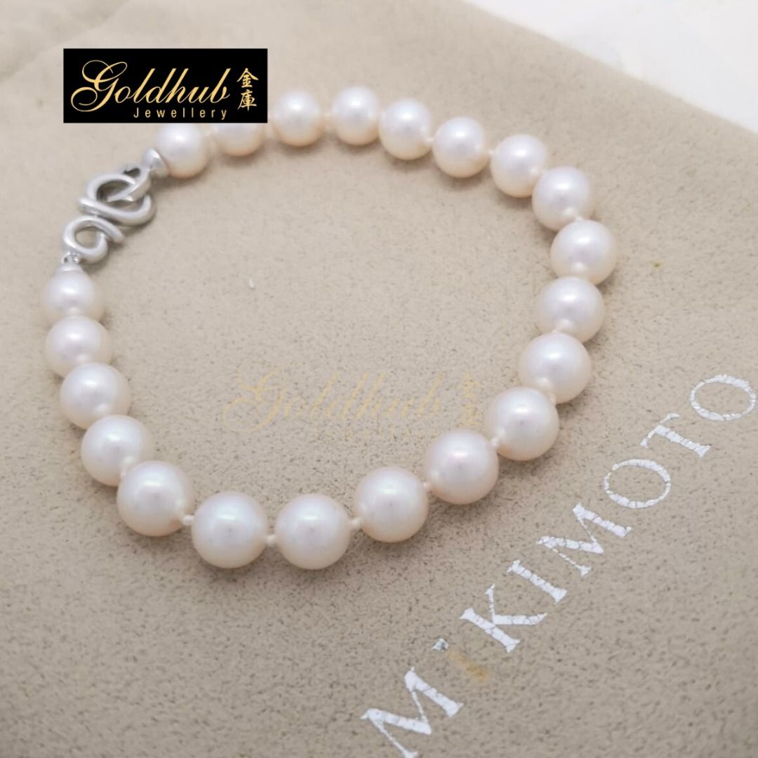 RELOCATION SALES Length 57cm 18k Pre loved Mikimoto Ruyi