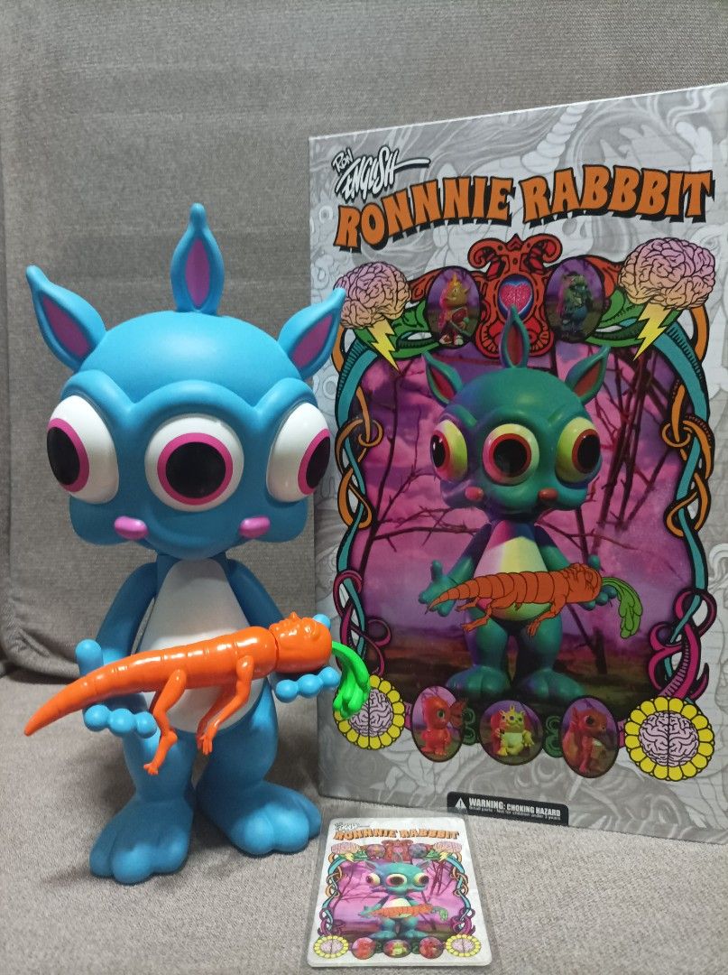 Ronnnie Rabbit by Ron English, Hobbies & Toys, Toys & Games on Carousell