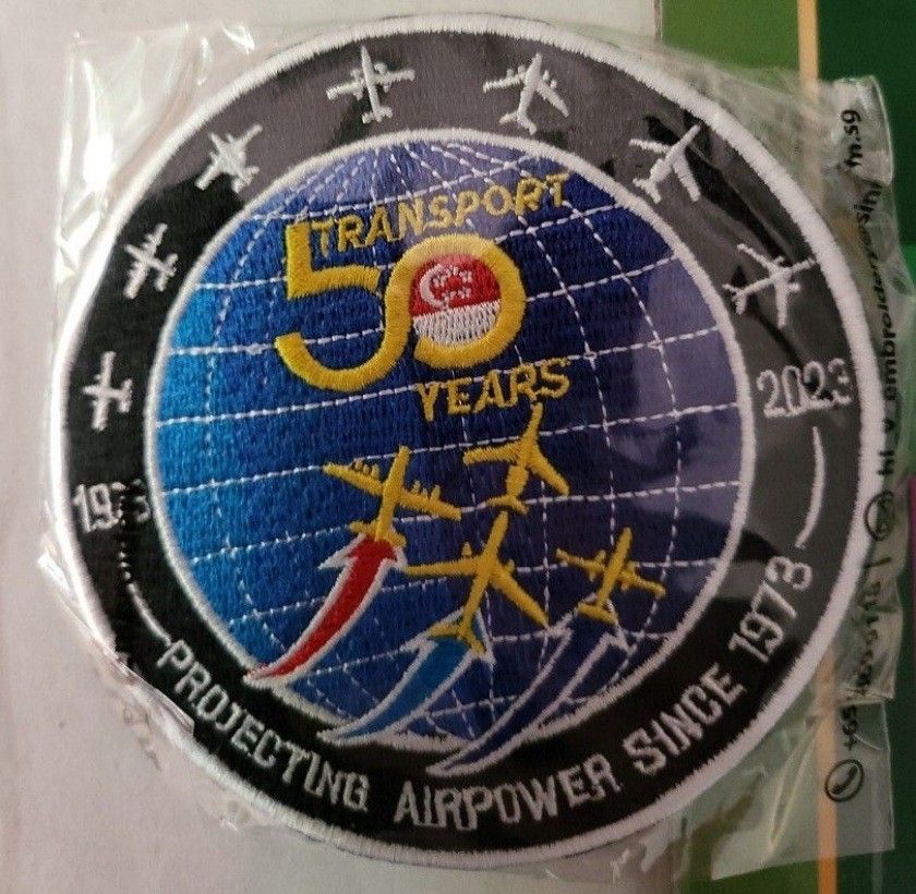RSAF Transport 50 patch, Hobbies & Toys, Memorabilia & Collectibles ...
