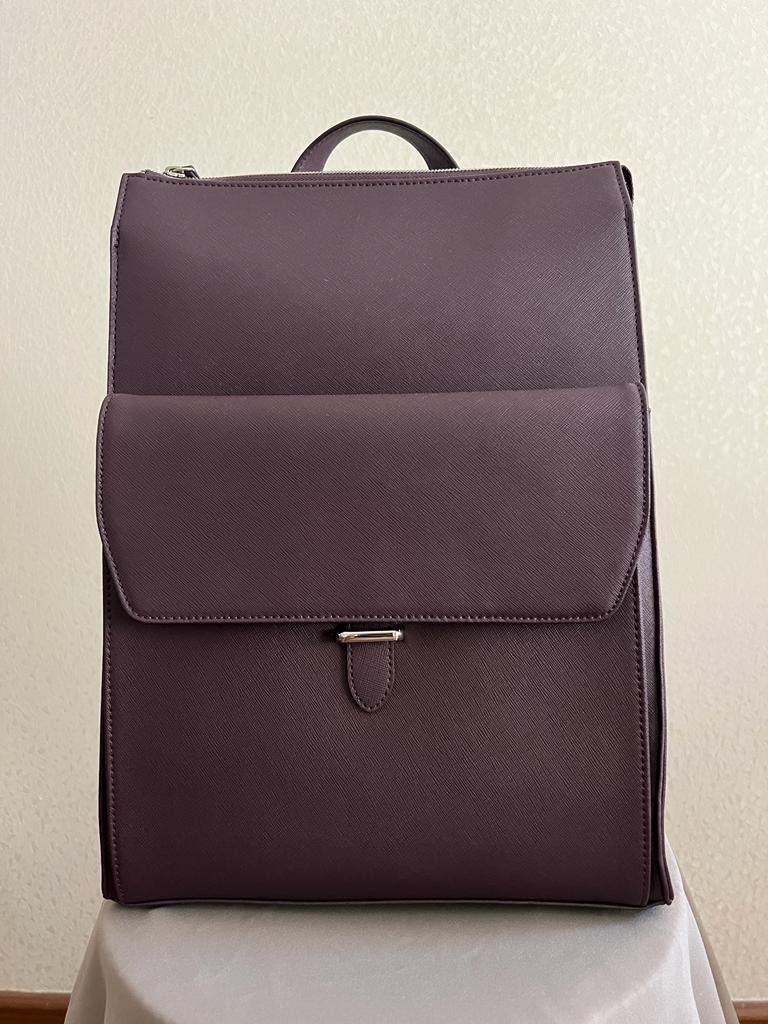 Samsonite women's executive discount leather convertible backpack