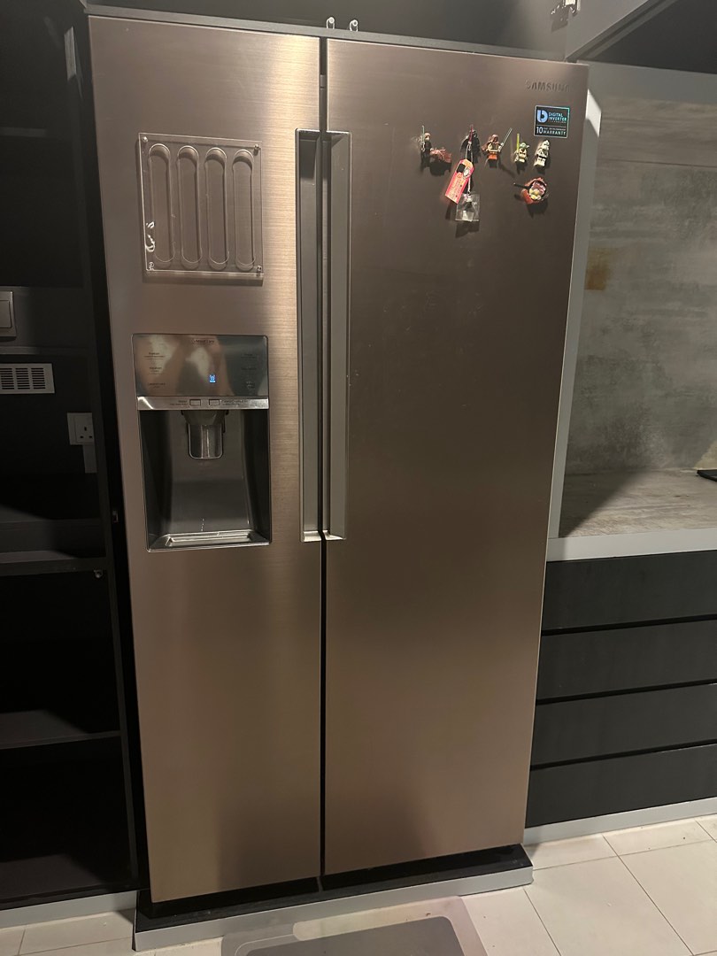 Samsung Refrigerator Side by Side 580L, Twin Cooling Plus,RS58K65177P