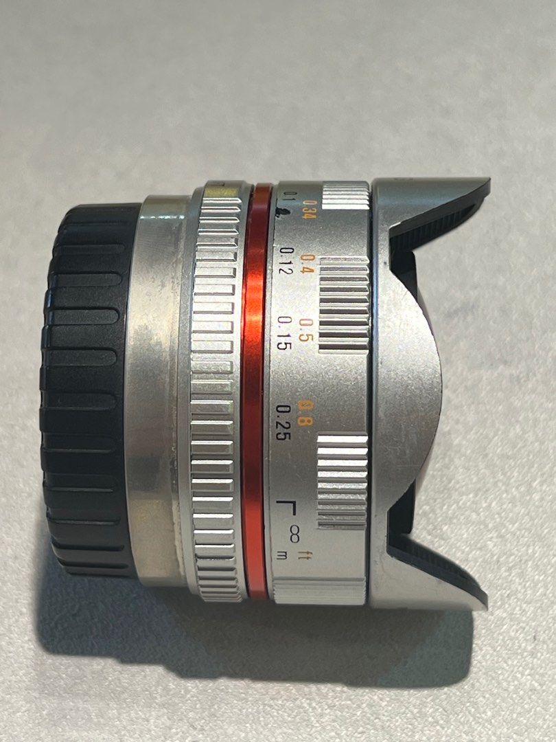 Samyang 7.5mm F3.5 fish eye lens MFT用-