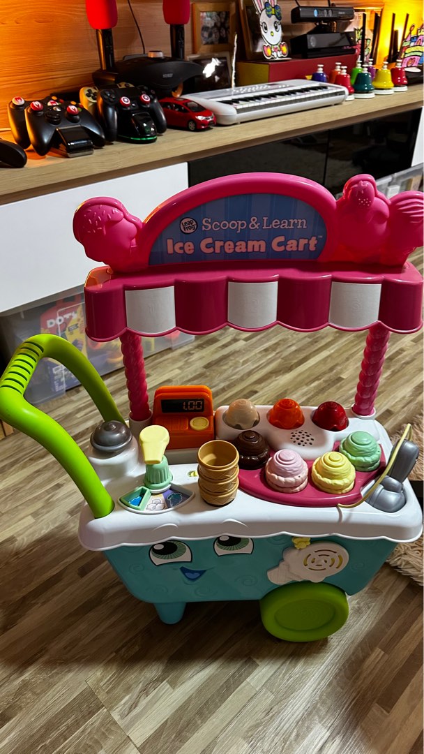 Scoop & Learn Ice Cream Cart, Hobbies & Toys, Toys & Games on Carousell