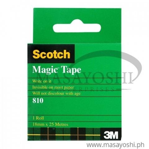 SCOTCH 810 MAGIC TAPE, 18MM X 25M (SMALL)