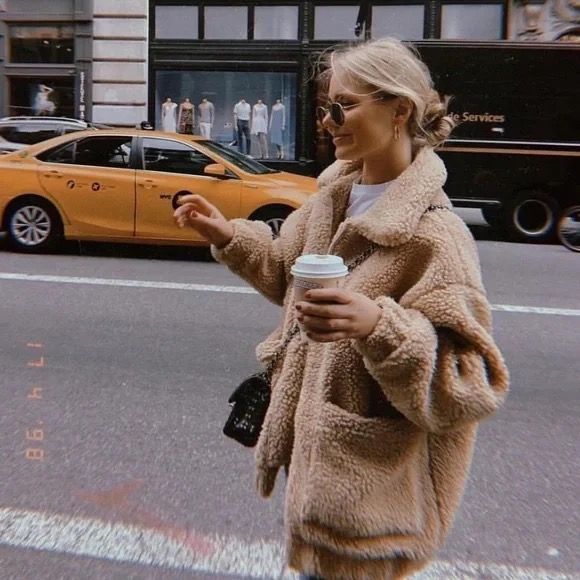 Cheap store teddy jacket