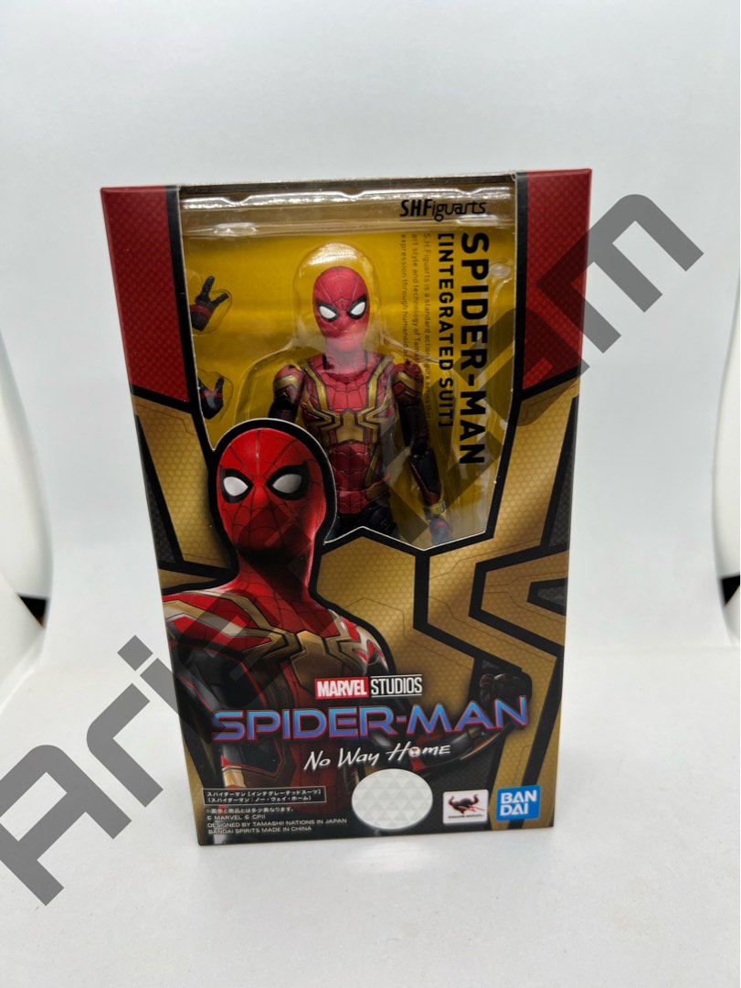SHF Spiderman Integrated Suit, Hobbies  Toys, Toys  Games on Carousell