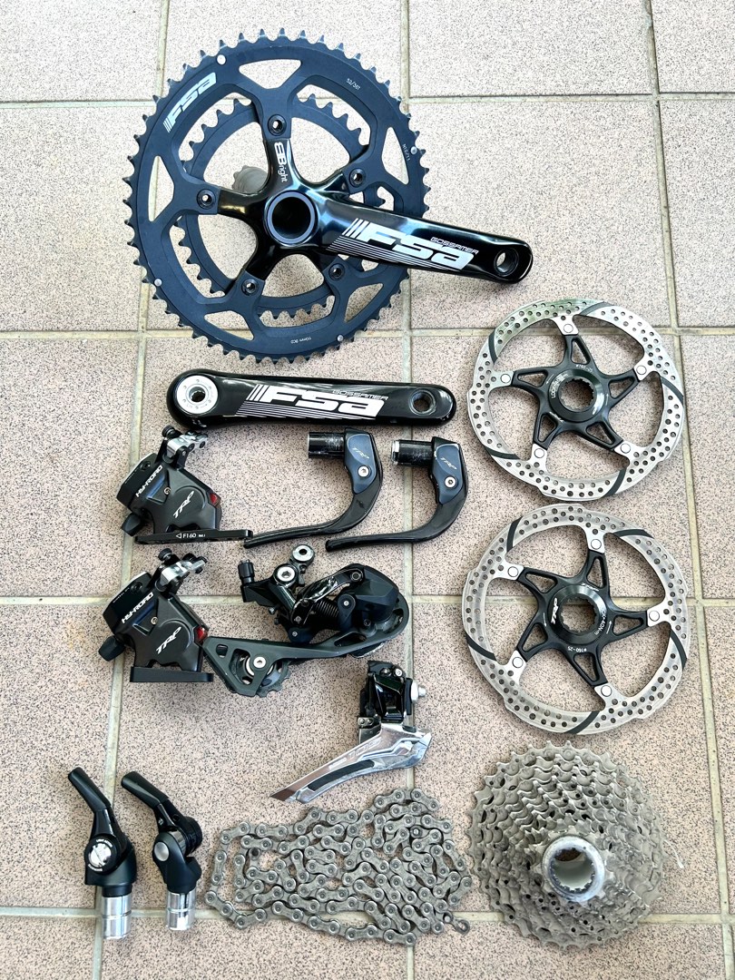Shimano FSA TRP TT Tri Bike Groupset Sports Equipment Bicycles