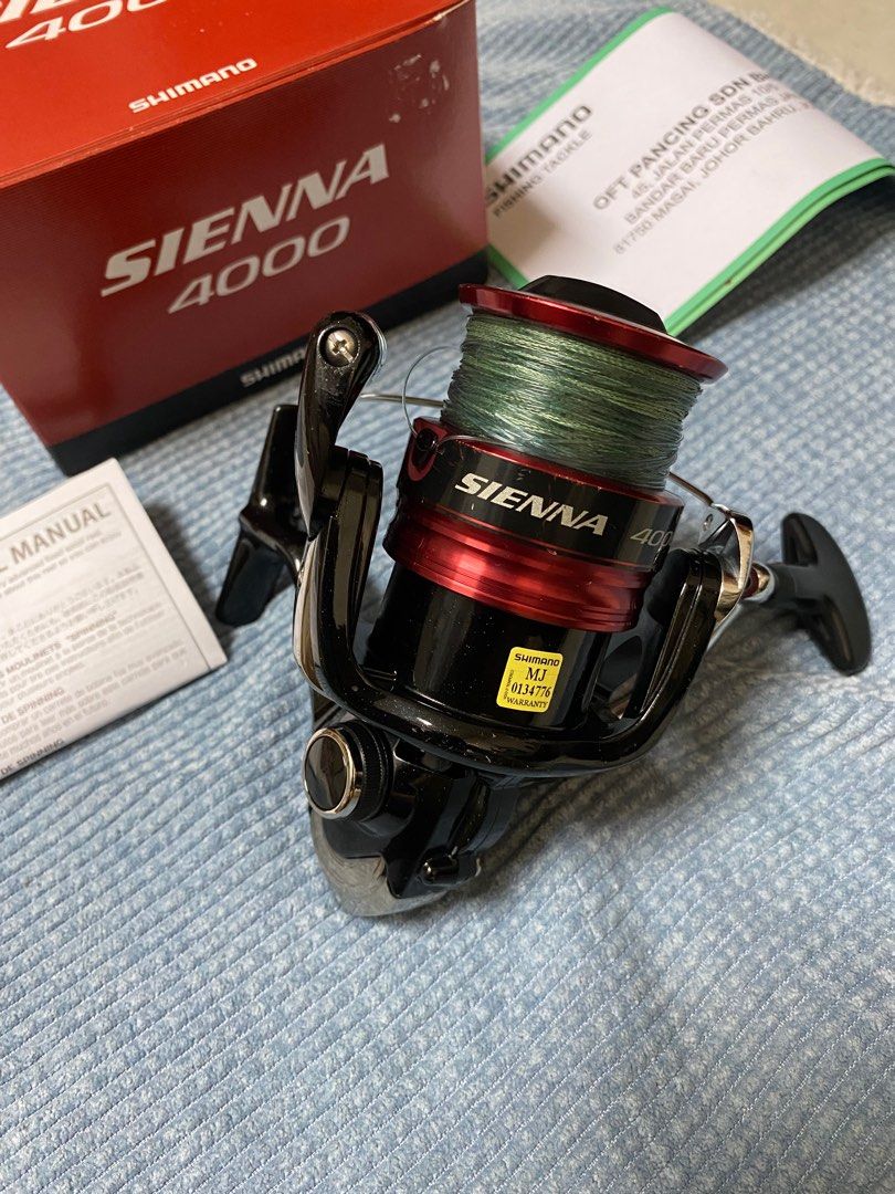 Shimano Sienna 4000, Sports Equipment, Fishing on Carousell