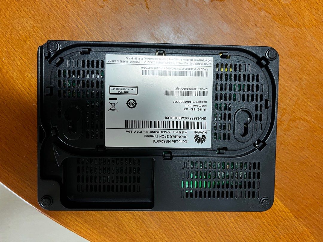 Singtel optical network router, Computers & Tech, Parts & Accessories ...