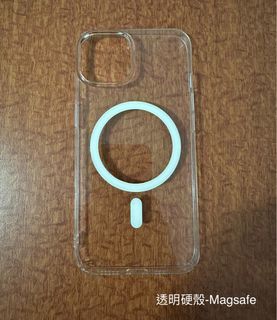 【二手】SkinCase透明手機殼 MagSafe 超薄裸機感 不泛黃 防摔 硬殼 iPhone 13