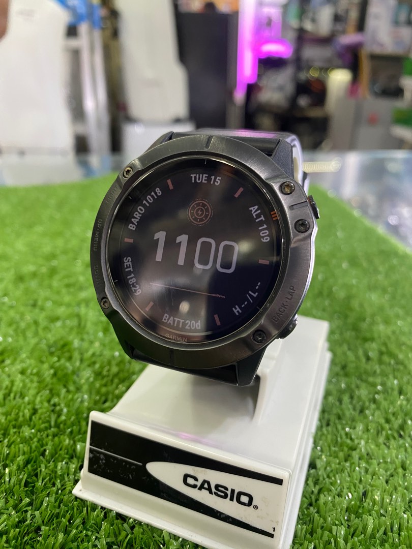 Garmin fenix 6x store pro solar titanium