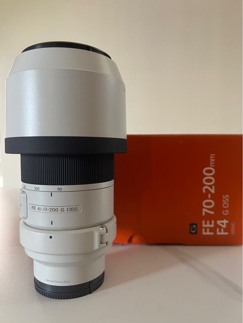 Sony 70-200mm F4 G OSS SEL70200G E-mount, 攝影器材, 鏡頭及裝備