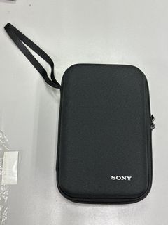SONY hard case storage cable organiser pouch bag